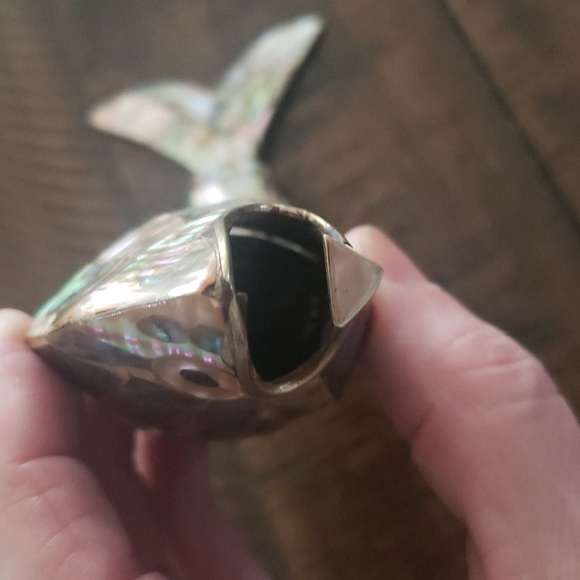 Vintage Los Castillo Articulated Abalone Fish Bottle Opener - Picture 3 of 11